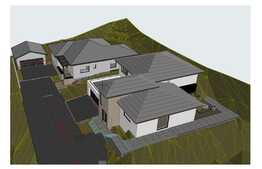 Teren cu autorizatie   l   Casa pe un singur nivel   l   140 mp utili    l   1000 mp teren   l   Feleacu