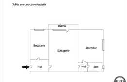 Apartament 2 camere de vanzare, 40 mp utili, zona Hermes, finisat recent