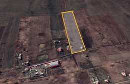 EXCLUSIV! Teren intravilan, 11600 mp, 43 ml front, utilitati, cu casa, Campenesti