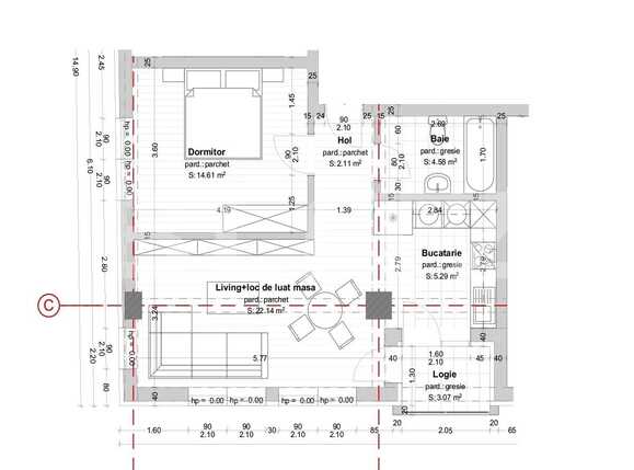 Apartament de vânzare 2 camere Dambul Rotund - 69127AV | BLITZ Cluj-Napoca | Poza1