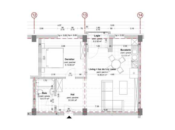 Apartament de vânzare 2 camere Dambul Rotund - 69133AV | BLITZ Cluj-Napoca | Poza1