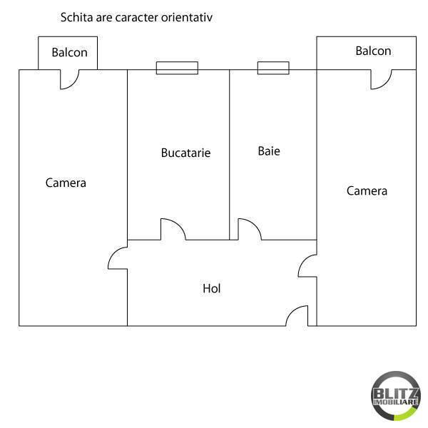 Apartament de vânzare 2 camere Floreşti - 6916AV | BLITZ Cluj-Napoca | Poza1