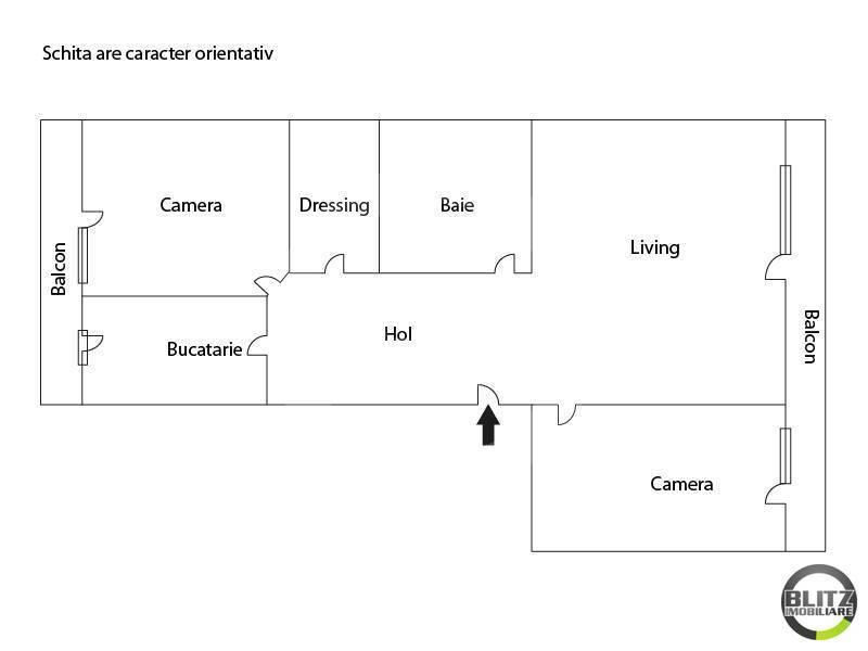 Apartament de vânzare 3 camere Floreşti - 6926AV | BLITZ Cluj-Napoca | Poza1