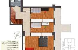 Penthouse cu 4 camere , 152 mp + TERASA de 28 mp in constructie noua