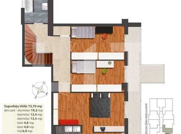 Apartament de vânzare 4 camere Marasti - 693AV | BLITZ Cluj-Napoca | Poza14