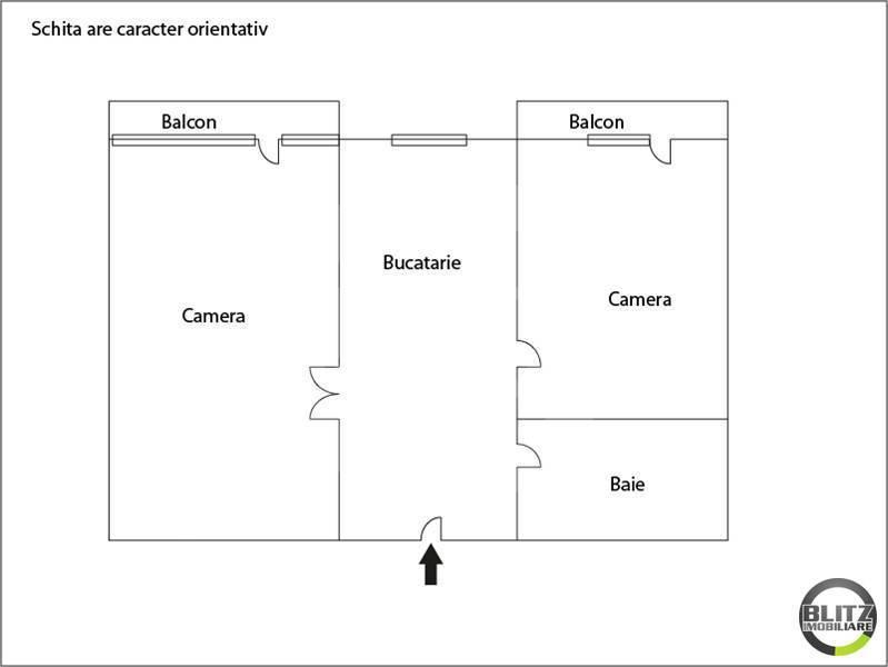 Apartament de vânzare 2 camere Floreşti - 6930AV | BLITZ Cluj-Napoca | Poza1