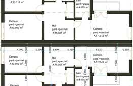 Exclusiv ! Duplex cu suprafata generoasa de teren, priveliste, zona de padure, Tauti ! 