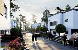 Duplex de vanzare , ansamblu privat cu 9 unitati locative, 250 teren, garaj, 180 mp, Tauti 