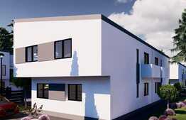 Duplex de vanzare , ansamblu privat cu 9 unitati locative, 250 teren, garaj, 180 mp, Tauti 