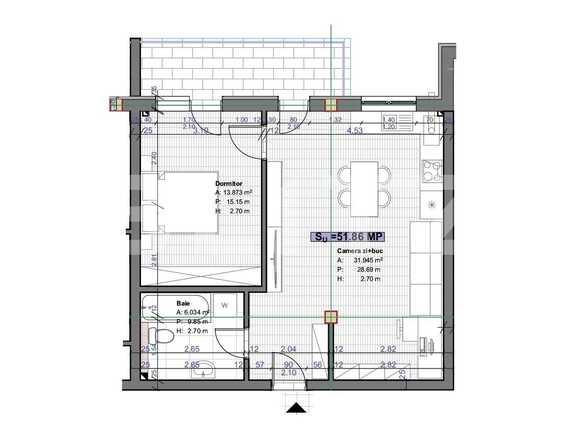 Apartament de vânzare 2 camere Floreşti - 69371AV | BLITZ Cluj-Napoca | Poza6