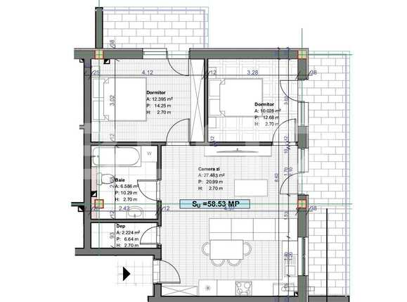 Apartament de vânzare 3 camere Floreşti - 69377AV | BLITZ Cluj-Napoca | Poza8