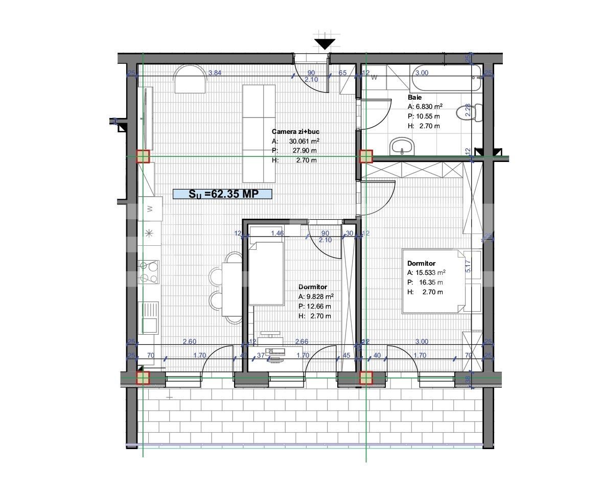 Apartament de vânzare 3 camere Floreşti - 69380AV | BLITZ Cluj-Napoca | Poza8