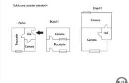 3 camere, 70 mp, imobil tip casa/vila, zona centrala