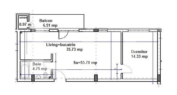 Apartament de vânzare 2 camere Floreşti - 69390AV | BLITZ Cluj-Napoca | Poza6