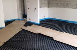 Apartament 3 camere semifinisat ,incalzire in pardoseala ,63 mp ,zona Teilor.