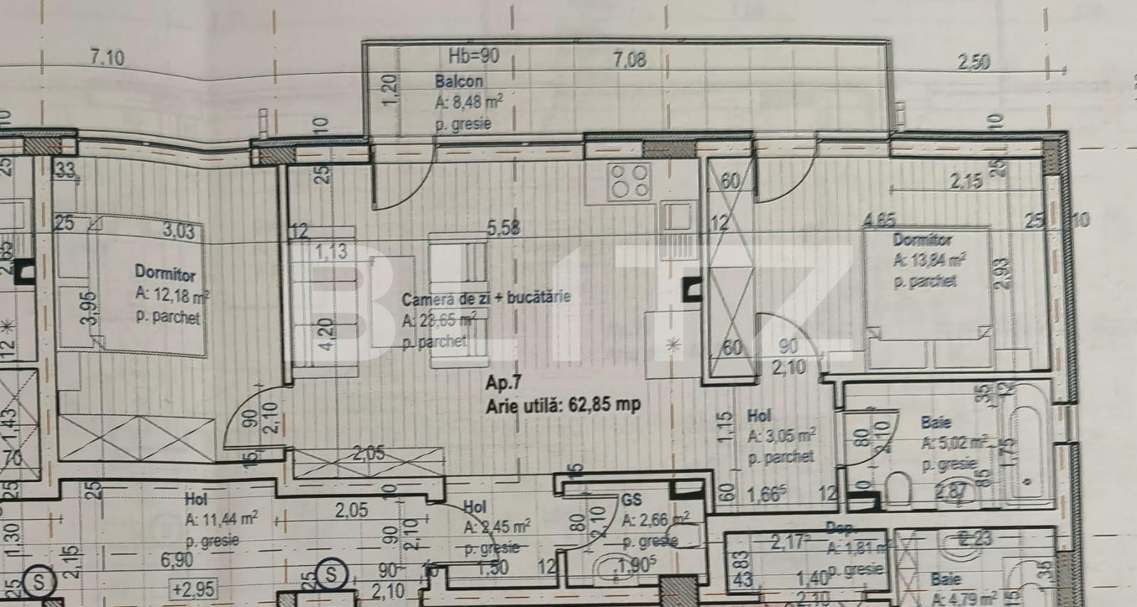 Apartament de vânzare 3 camere Floreşti - 69420AV | BLITZ Cluj-Napoca | Poza1