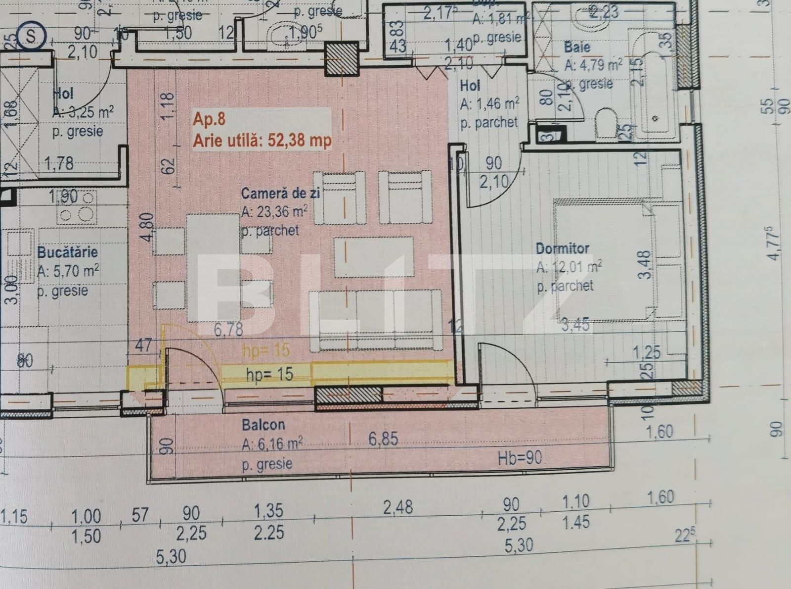 Apartament de vânzare 2 camere Floreşti - 69421AV | BLITZ Cluj-Napoca | Poza1