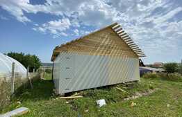 Casa individuala, 135 mp utili, 500 mp teren, structura metalica / panou sandwich