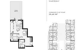 Garsoniera in imobil premium, terasa 20 mp, orientare Sudica, zona Iulius Mall