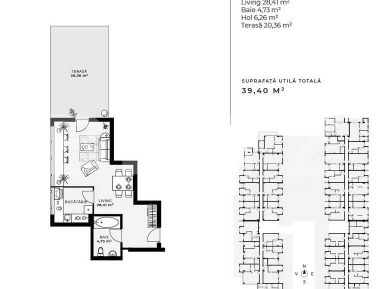 Garsonieră de vânzare Gheorgheni - 69704AV | BLITZ Cluj-Napoca | Poza1