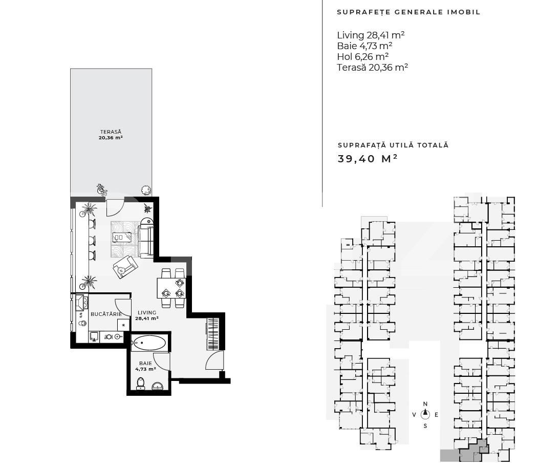 Garsonieră de vânzare Gheorgheni - 69704AV | BLITZ Cluj-Napoca | Poza1