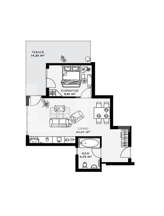 Apartament de vânzare 2 camere Gheorgheni - 69709AV | BLITZ Cluj-Napoca | Poza2