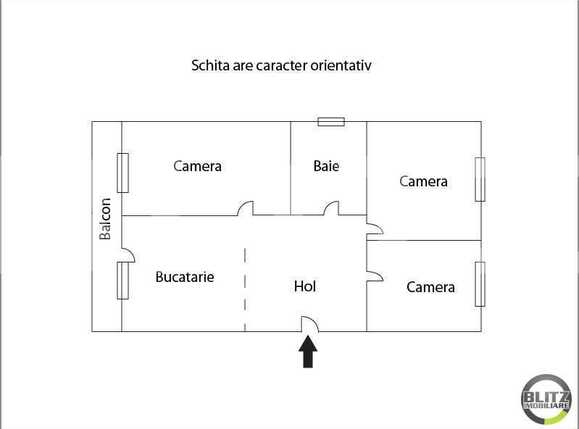 Apartament de vânzare 3 camere Floreşti - 6973AV | BLITZ Cluj-Napoca | Poza12