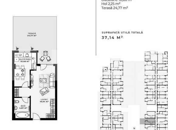 Garsonieră de vânzare Gheorgheni - 69732AV | BLITZ Cluj-Napoca | Poza3