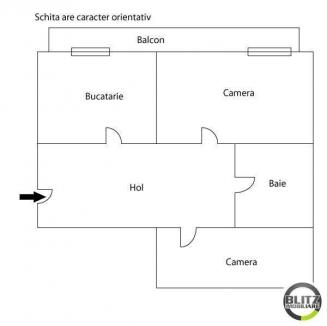 Apartament de vânzare 2 camere Floreşti - 6984AV | BLITZ Cluj-Napoca | Poza1