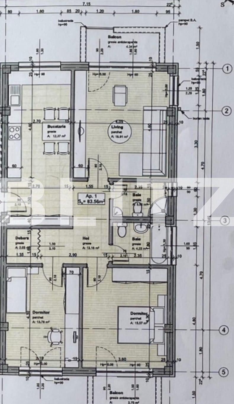 Apartament de vânzare 3 camere Floreşti - 69866AV | BLITZ Cluj-Napoca | Poza1