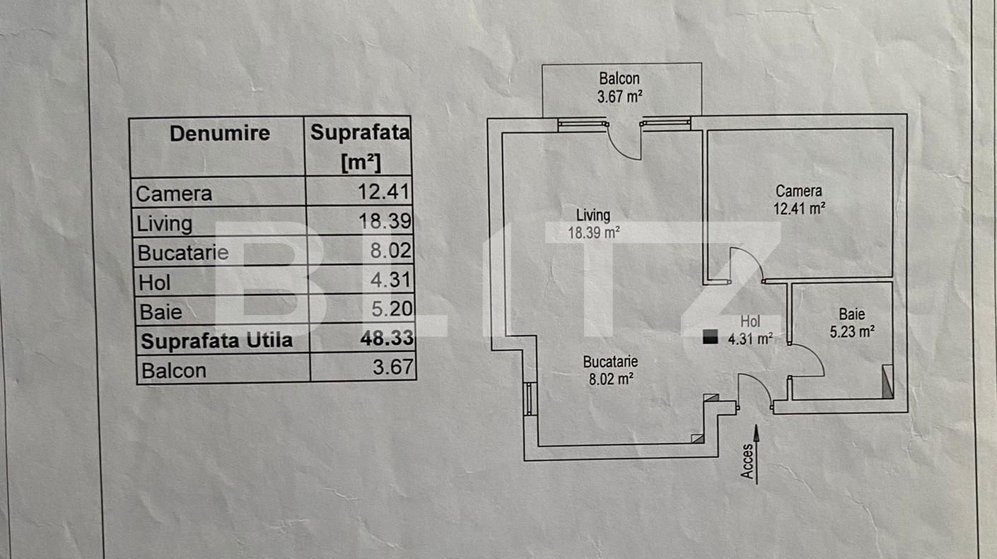 Apartament de vânzare 2 camere Floreşti - 69958AV | BLITZ Cluj-Napoca | Poza1
