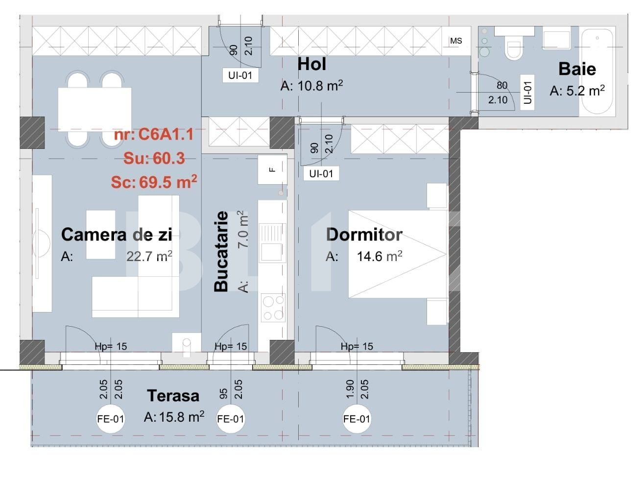 Apartament de vânzare 2 camere Manastur - 69978AV | BLITZ Cluj-Napoca | Poza3