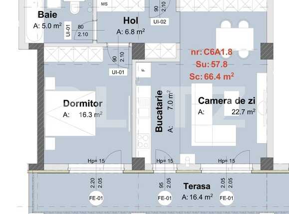 Apartament de vânzare 2 camere Manastur - 69982AV | BLITZ Cluj-Napoca | Poza2