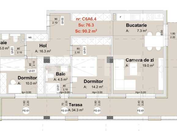 Apartament de vânzare 3 camere Manastur - 69986AV | BLITZ Cluj-Napoca | Poza2