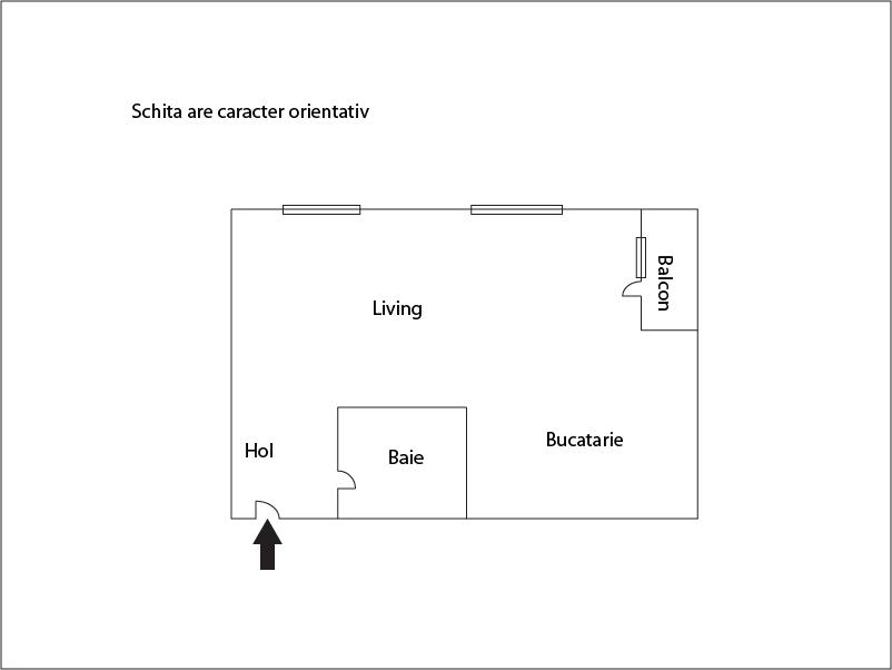 Garsonieră de vânzare Floreşti - 7004AV | BLITZ Cluj-Napoca | Poza1