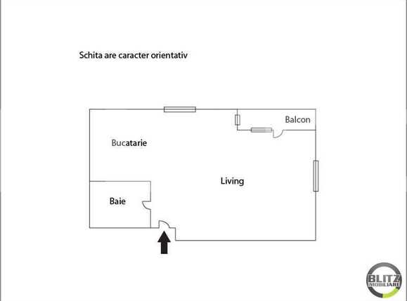 Garsonieră de vânzare Floreşti - 7005AV | BLITZ Cluj-Napoca | Poza4