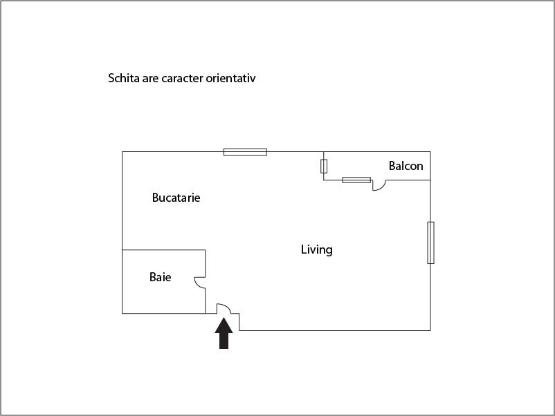 Garsonieră de vânzare Floreşti - 7005AV | BLITZ Cluj-Napoca | Poza1