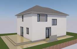 Casa individuala, semifinisata, zona de case, Baciu