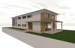 Casa tip duplex, gradina generoasa, semifinisat, zona de case, Someseni