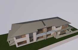 Casa tip duplex, gradina generoasa, semifinisat, zona de case, Someseni