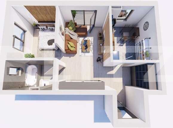 Apartament de vânzare 2 camere Iris - 70255AV | BLITZ Cluj-Napoca | Poza2