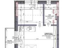 Exclusivitate ! Apartament 2 camere, semifinisat, terasa, in ansamblu Beta Residence