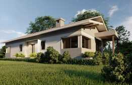 Proiect casa individuala in stil Norvegian, in Bod!