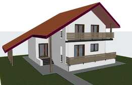 Ansamblu de case in Sanpetru, 4 camere, teren 500 Mp