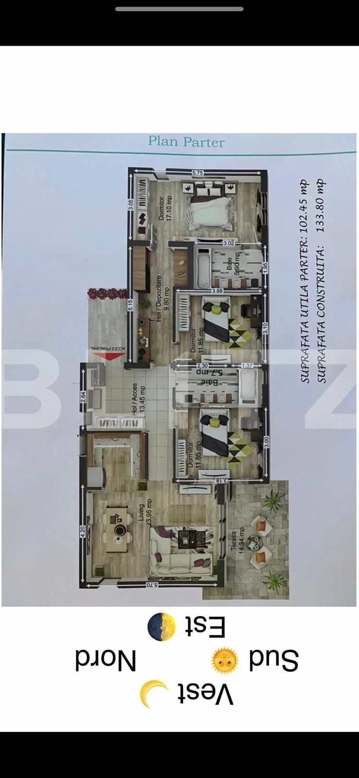 Casa de vânzare 3 camere Cristian - 70392CV | BLITZ Brașov | Poza8