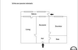 De vanzare 2 camere, 62 mp, zona Porii, boxa pentru depozitare