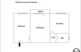 Vanzare apartament 2 camere, 50 mp utili, zona C-tin Brancusi, cu garaj inclus