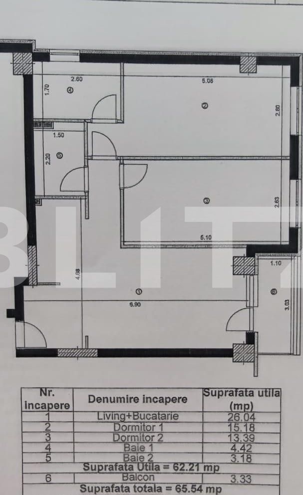 Apartament de vânzare 3 camere Iris - 70511AV | BLITZ Cluj-Napoca | Poza1