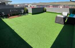 Apartament de lux, terasa 59 mp, balcon, garaj, lift, zona Terra