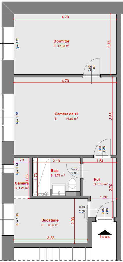 Apartament de vânzare 2 camere Central - 70587AV | BLITZ Cluj-Napoca | Poza1